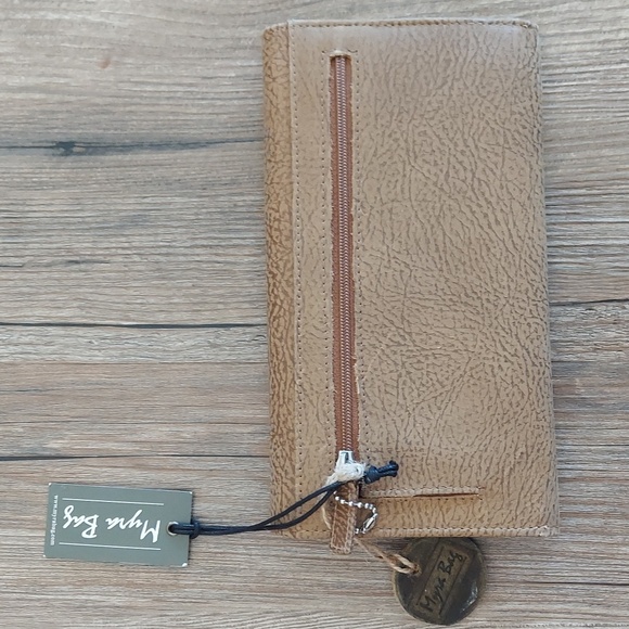 Myra Muddy Sanguine Women's Clutch Wallet - Picture 4 of 5